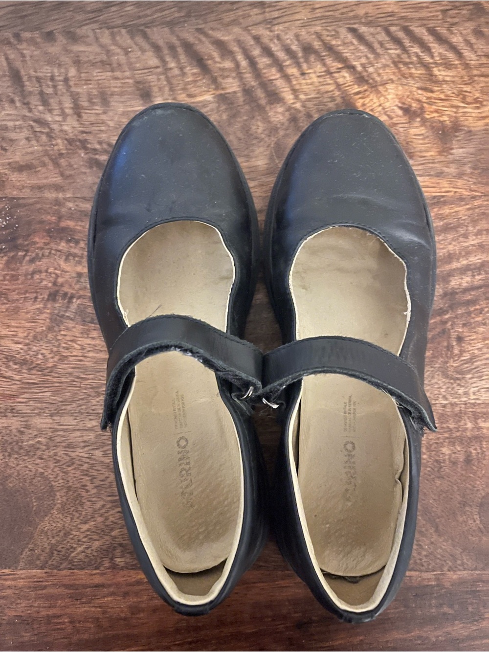 Naturino Black Girls' Mary Jane Dress Shoes with Strap